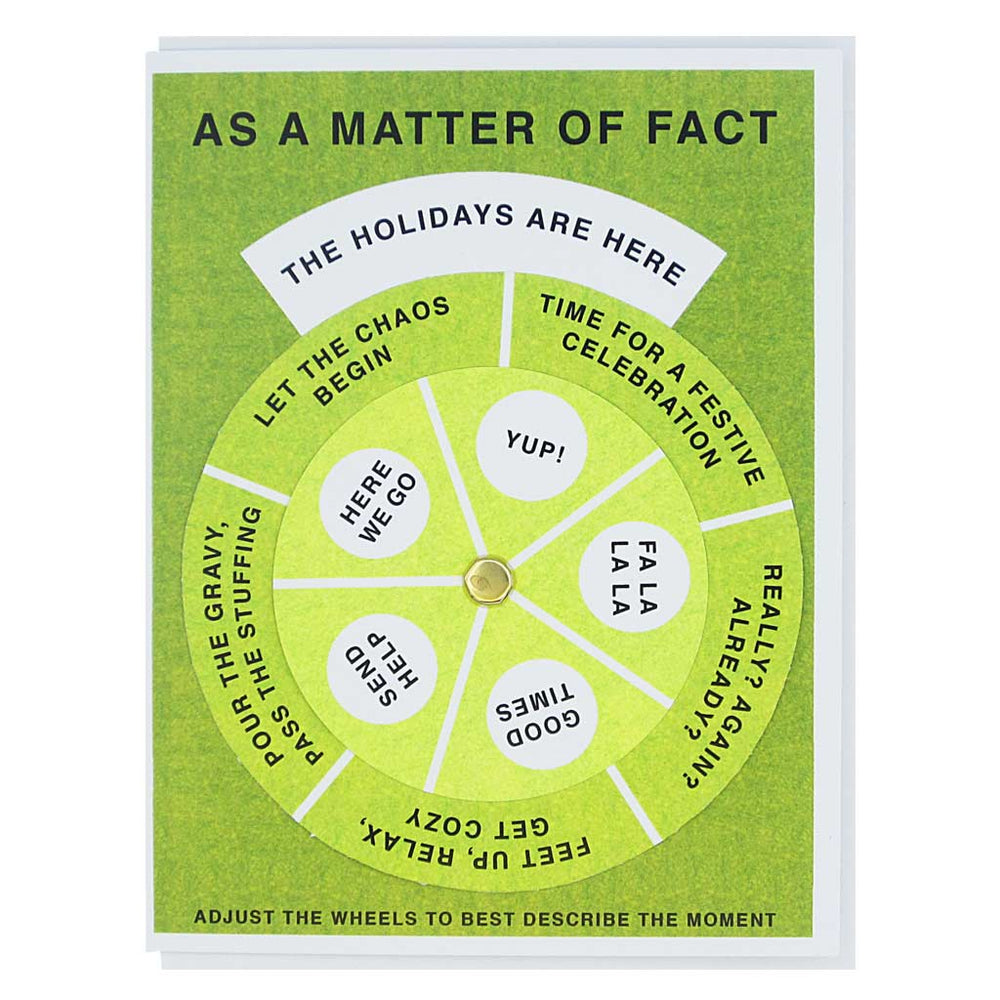 The Holidays are Here