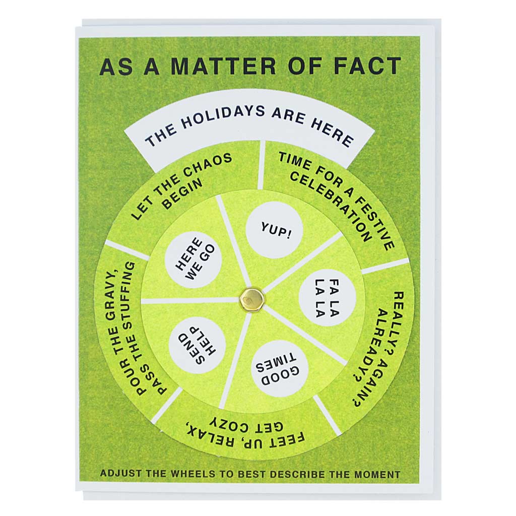 The Holidays are Here