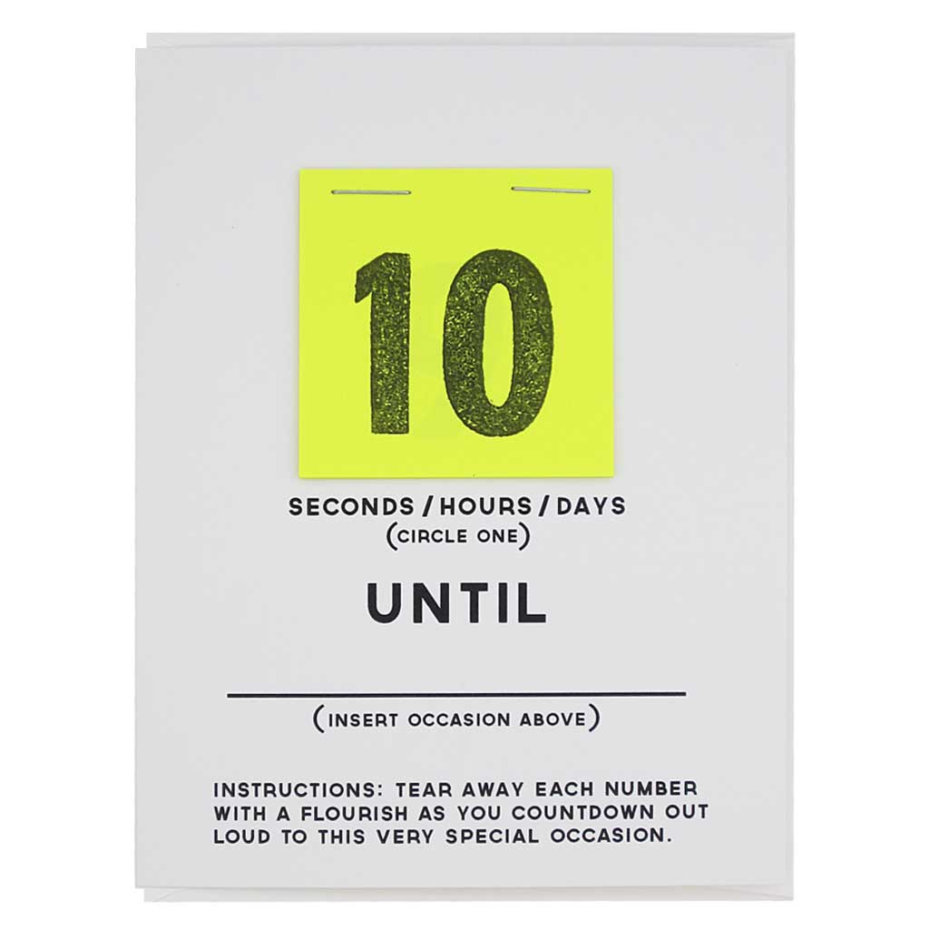 DIY Countdown
