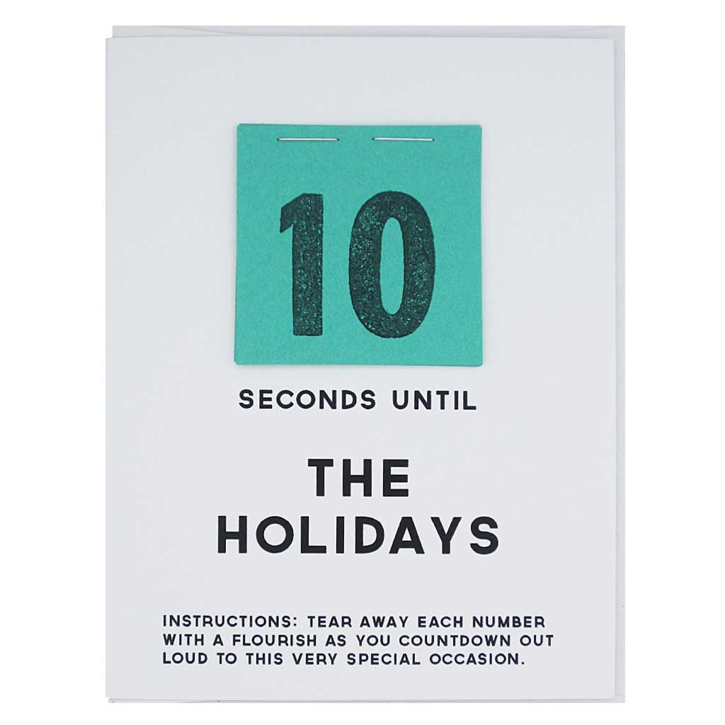 Countdown until the Holidays