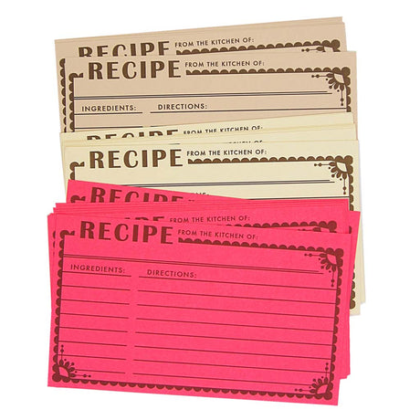 Recipe Cards