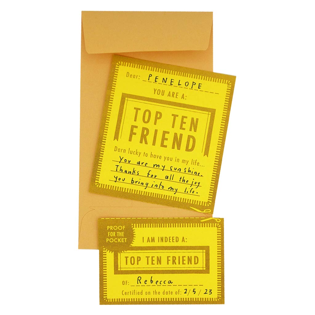 Top Ten Friend