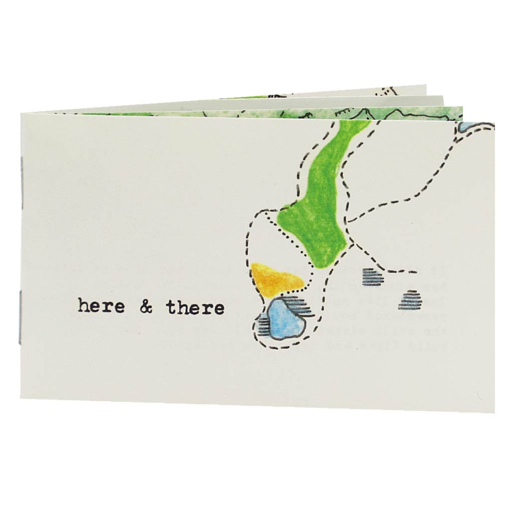 Each place has a story to tell. In this little book the author muses about memories held dear in each landscape from coast to coast. Hand drawn maps accompany poetic text on each page.The geography is integral to each story and the maps included provide us with ample visual to reference as needed.