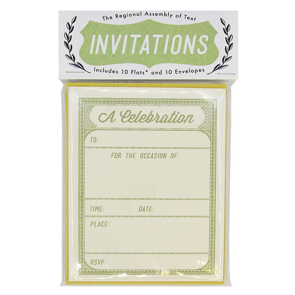 Invitations