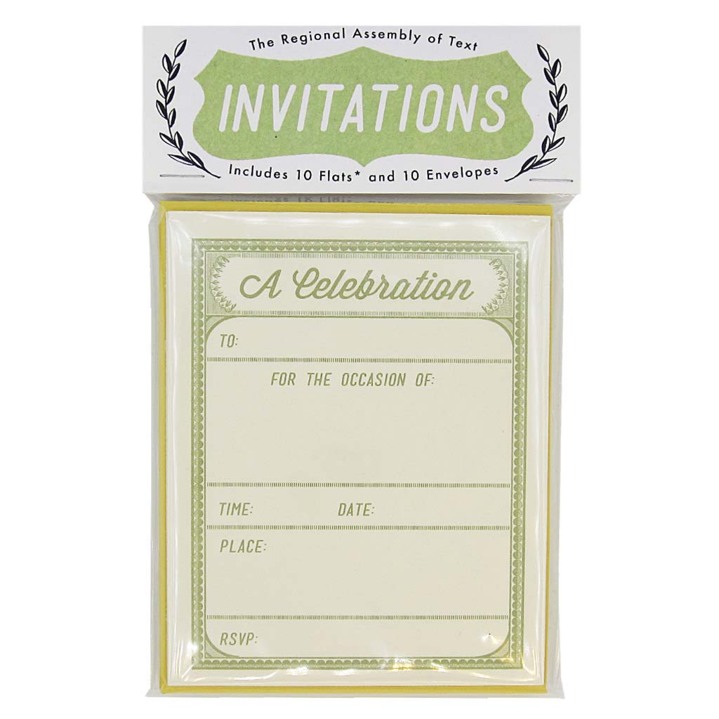 Invitations
