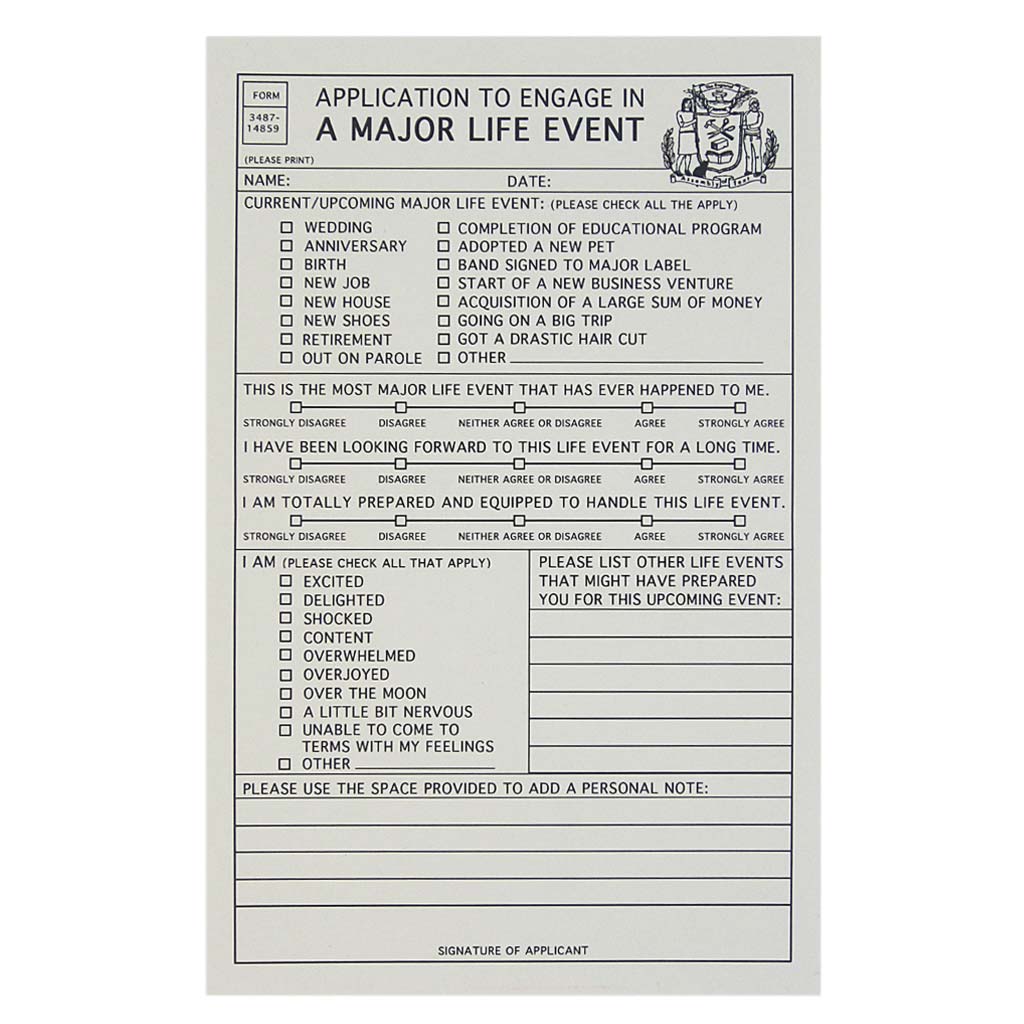 Life Event Application