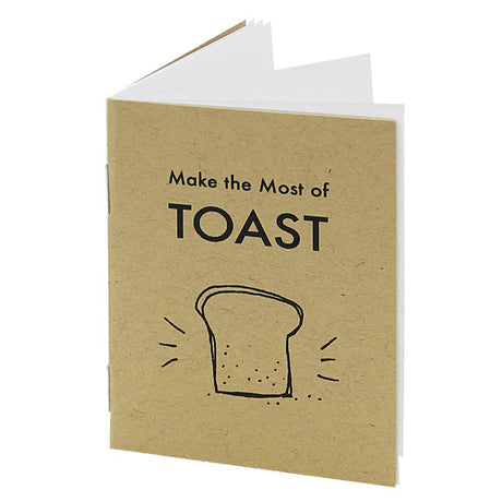We all love toast for its crispy, buttery, bready goodness. But have you considered all the other possible uses of toast? This book will insure you are making the very most out of your toast. It features silly little drawings of things like pieces of toast inside of mittens to 'keep your hands warm'.