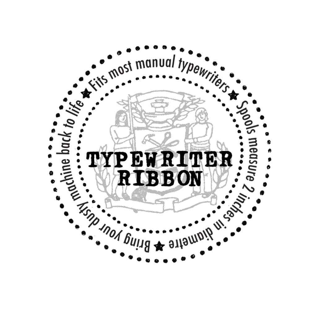 Typewriter Ribbon - Black & Red Ink