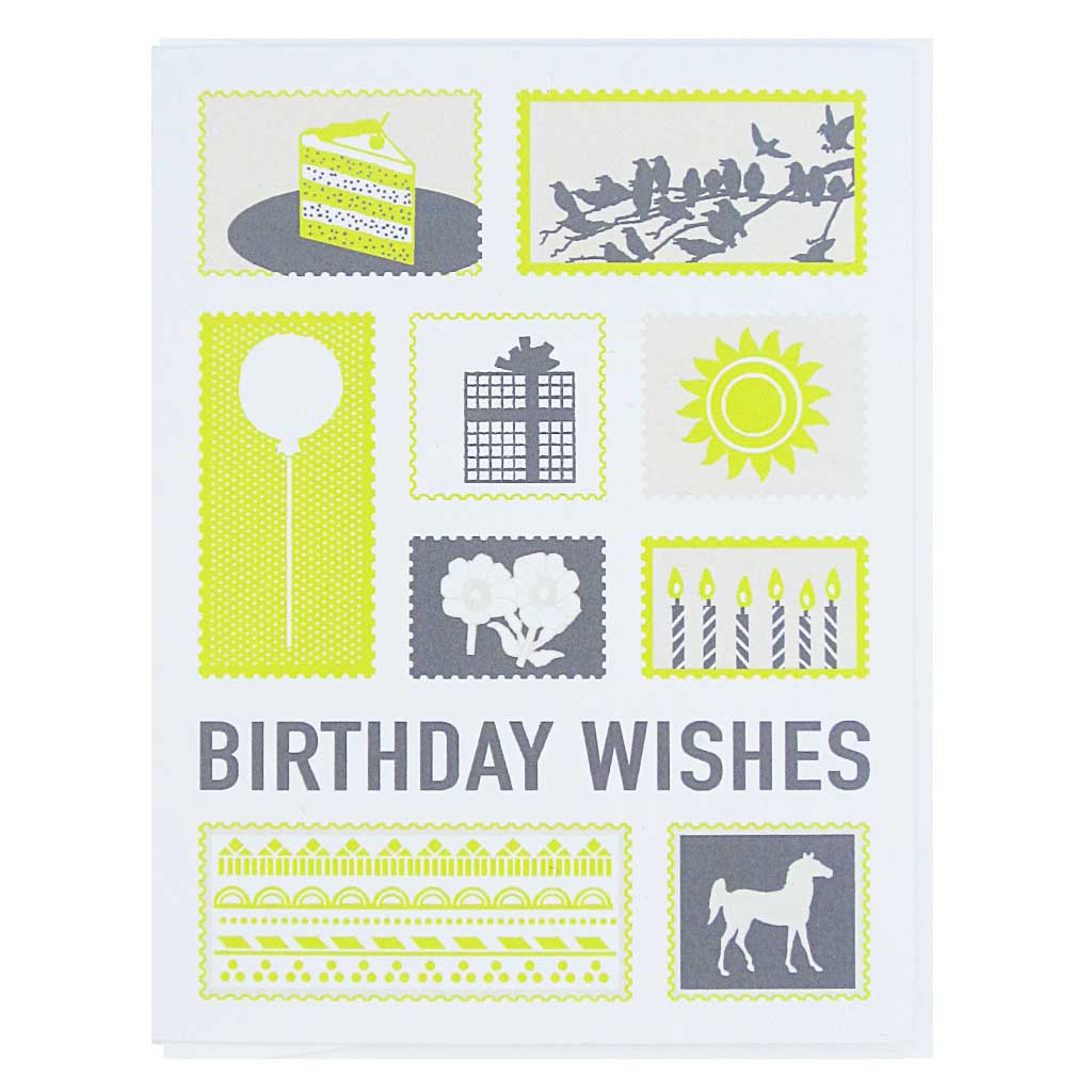 Birthday Postage Stamps