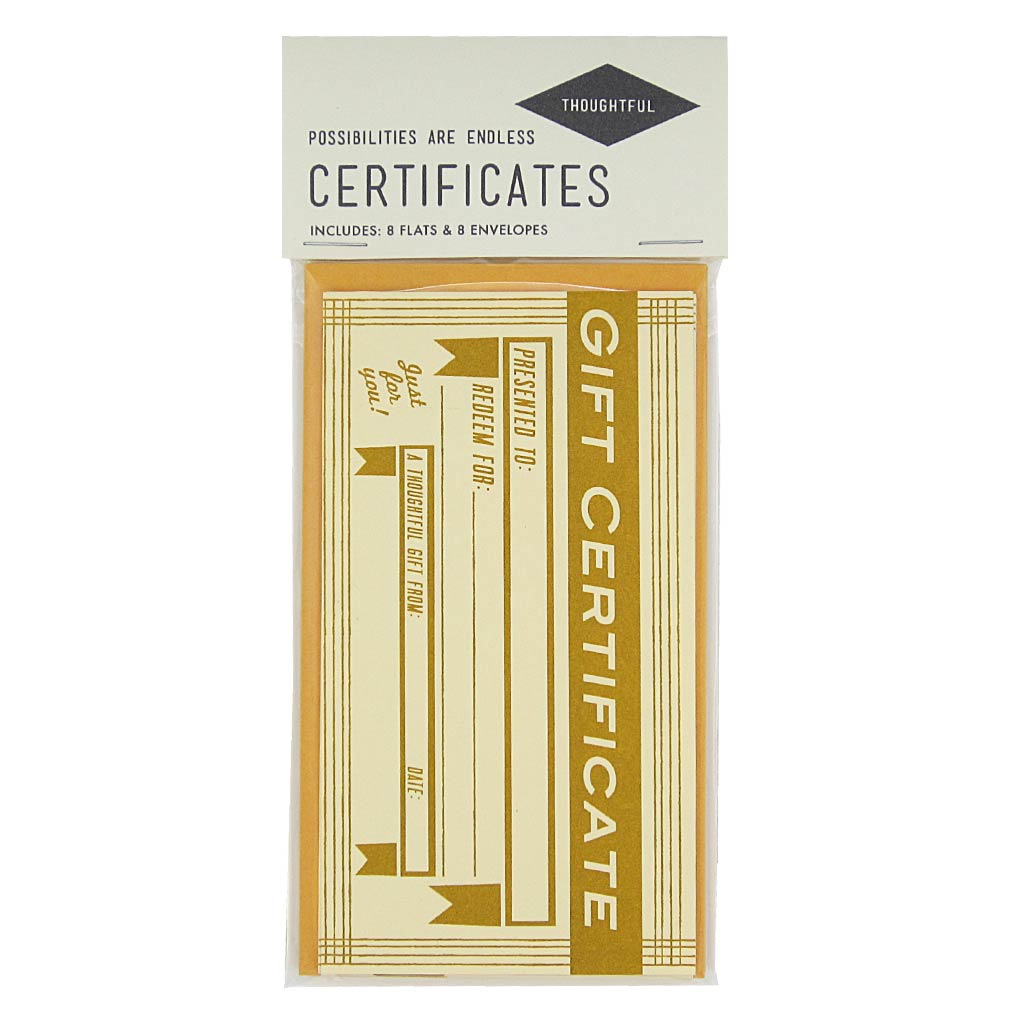 Gift Certificates