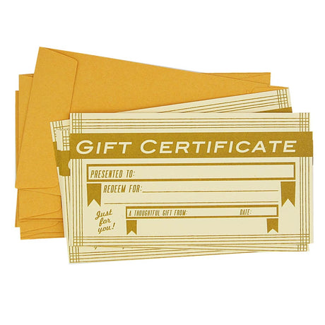 Gift Certificates