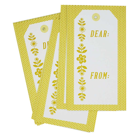 Floral Tag Set