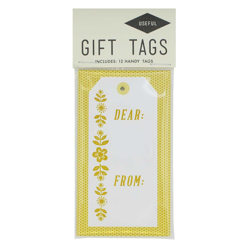 Floral Tag Set