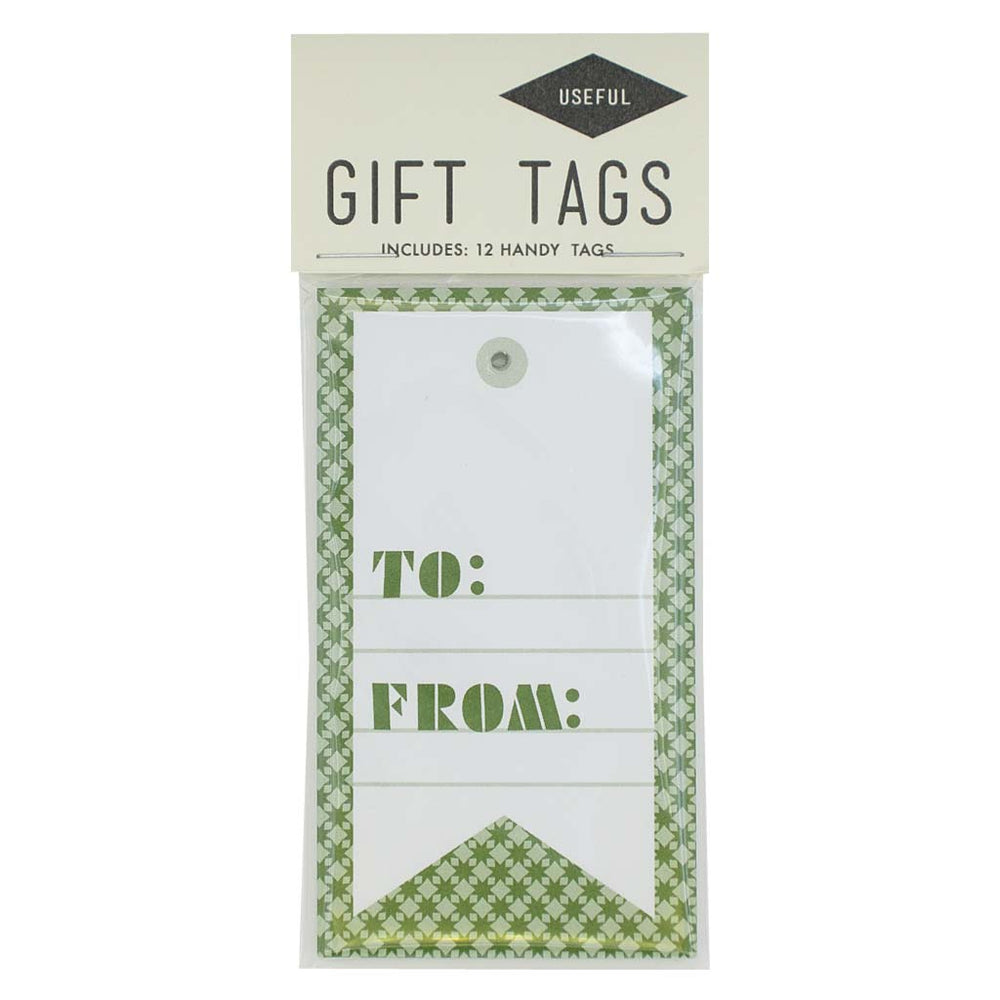 Green Gift Tags