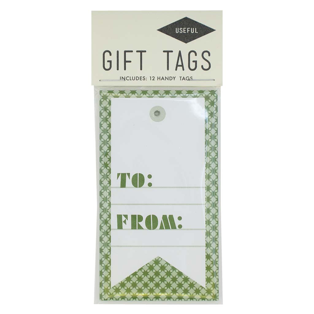 Green Gift Tags