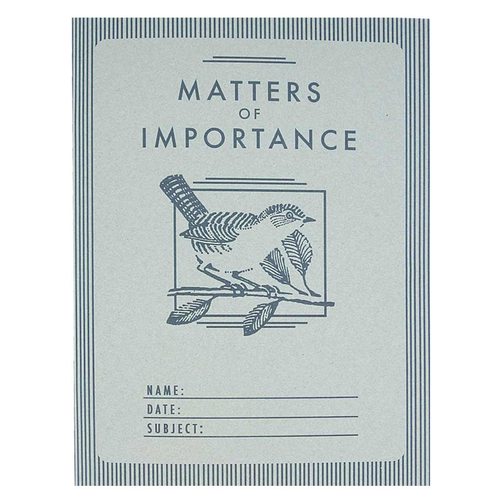 Matters of Importance