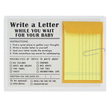 Write a Letter While you Wait for your Baby