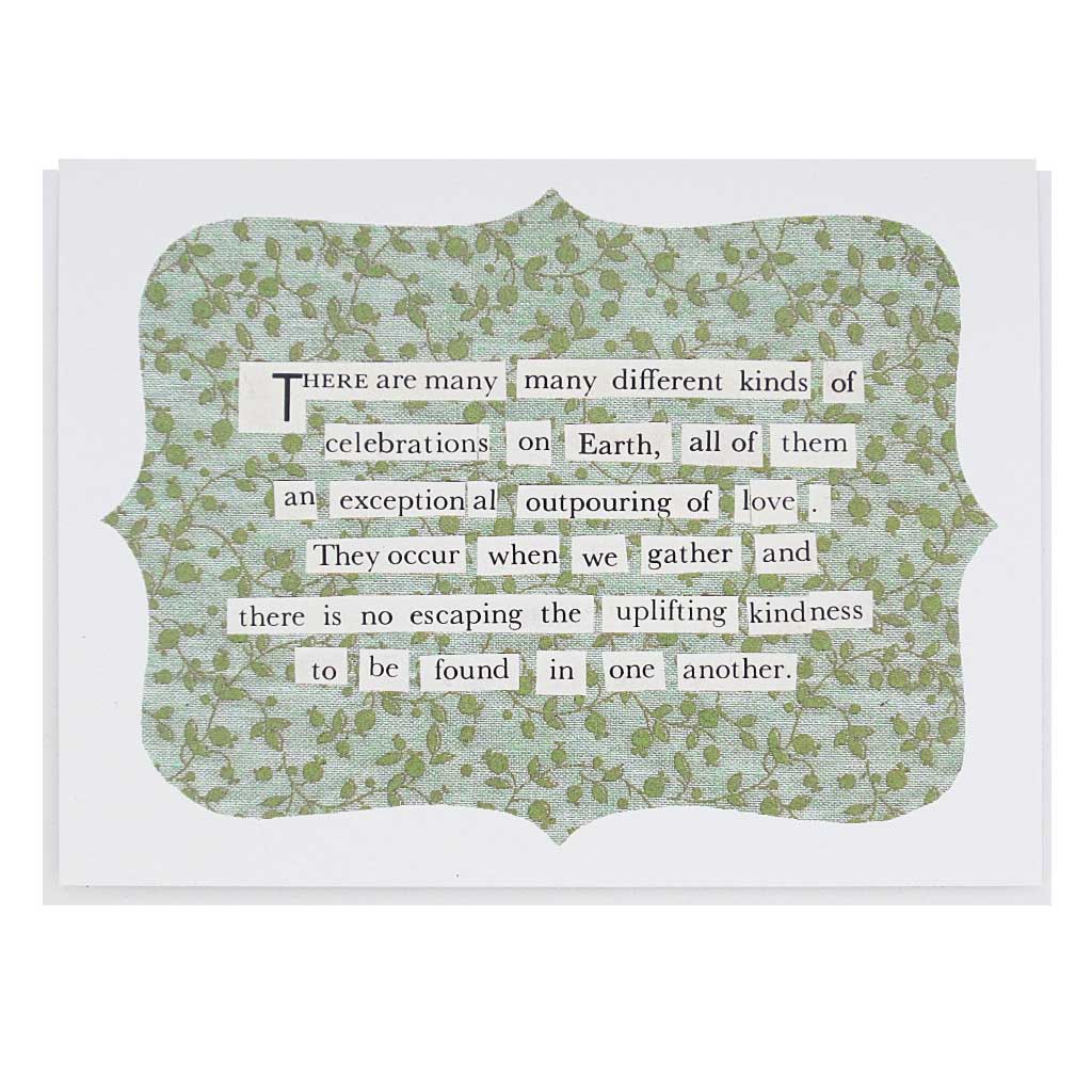 Celebration Poem