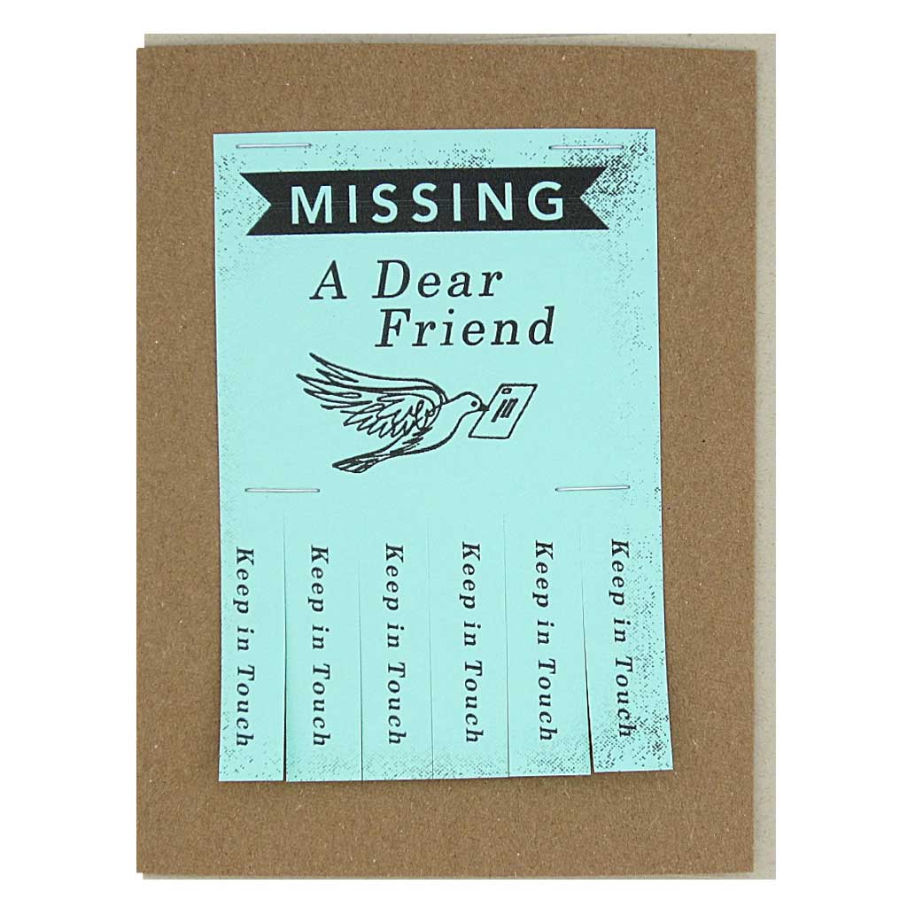 Missing a Dear Friend