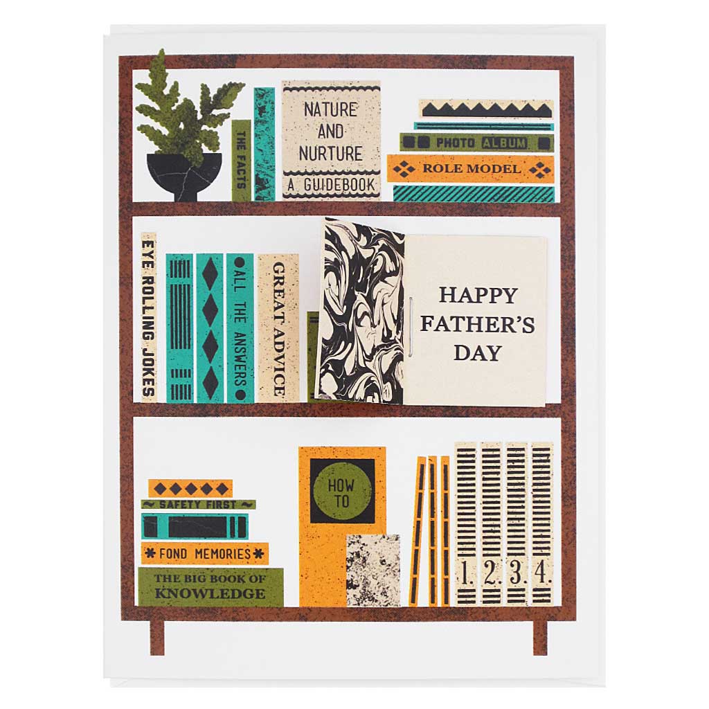 Father's Day Book Shelves