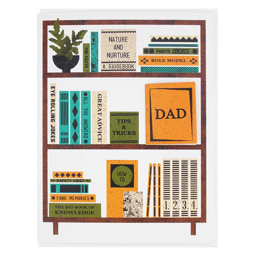 Father's Day Book Shelves