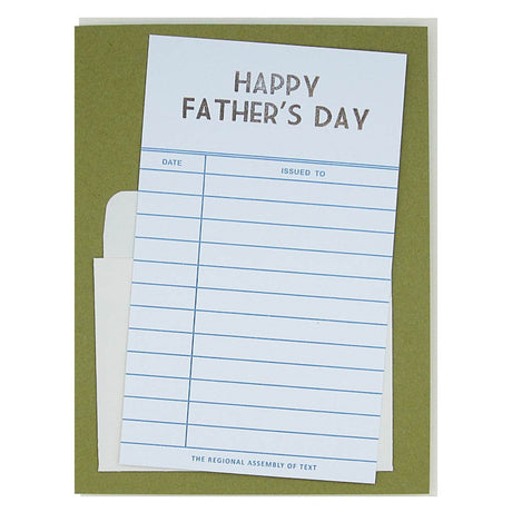 Library Happy Father's Day