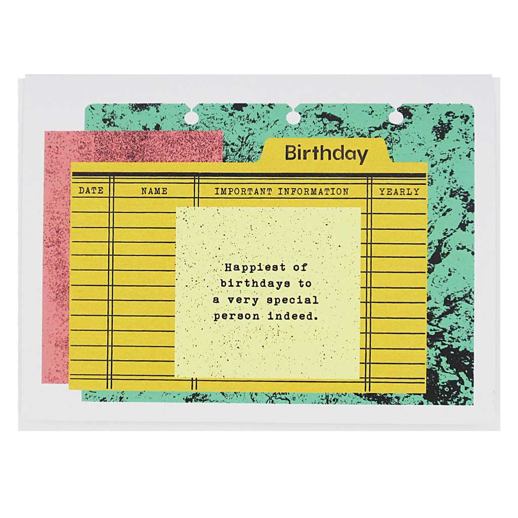 Birthday Folders