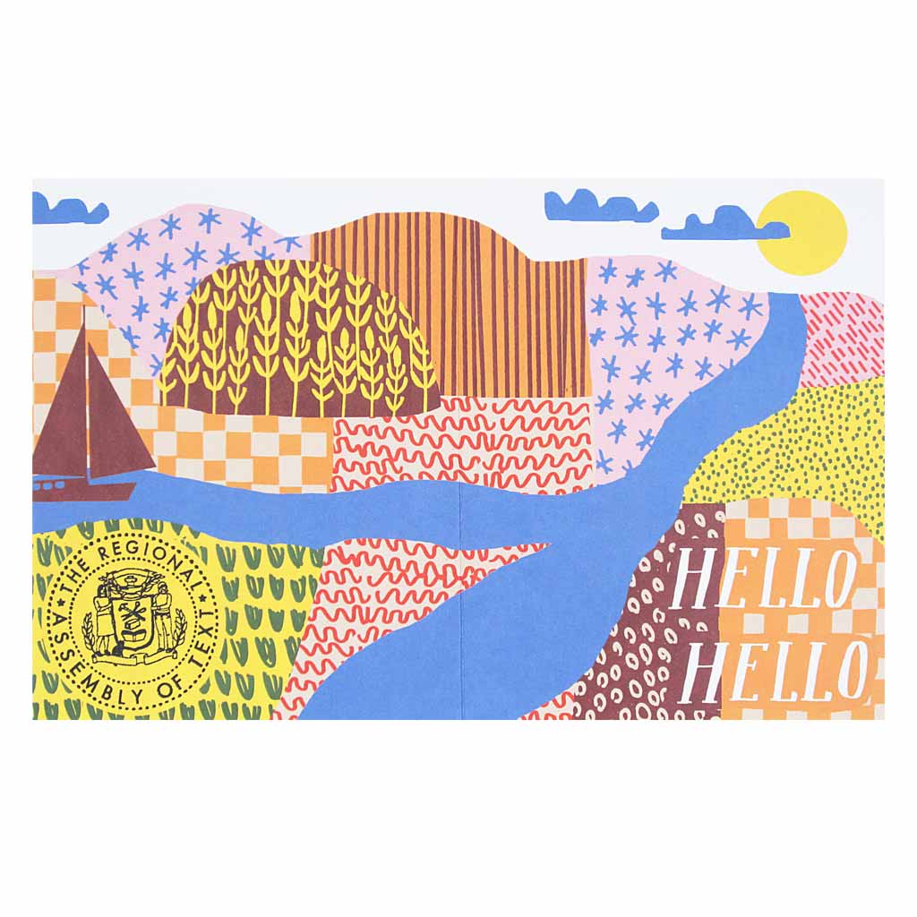 Hello Landscape – The Regional Assembly of Text