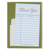 Library Thank You