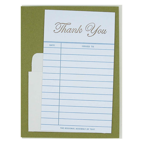 Library Thank You