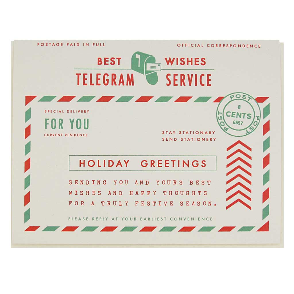 Holiday Telegram