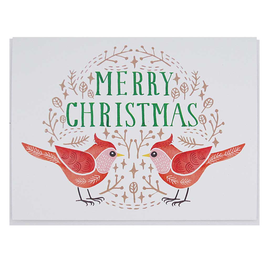 Merry Christmas Birds