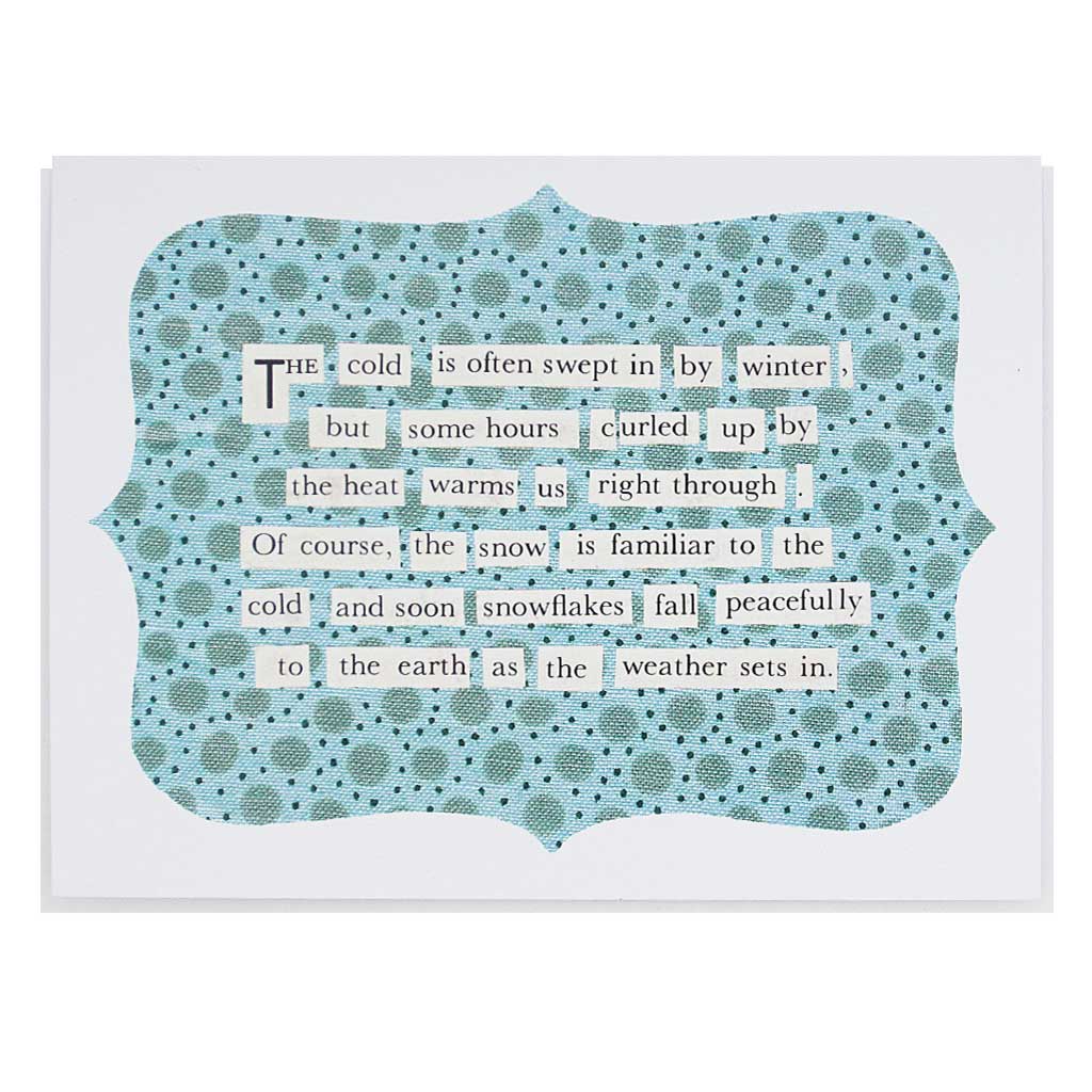 Wintery Poem