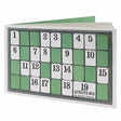 The reader’s task is to figure out the answer to a game of 20 questions being played by the author. Two postcards are included. One is ‘the 20th question’ which the reader can mail in to ask the author one final question. The second is ‘a best guess’ postcard wherein the reader submits their final answer. Both postcards will be replied to in a timely manner and the correct answer revealed to those who guess.