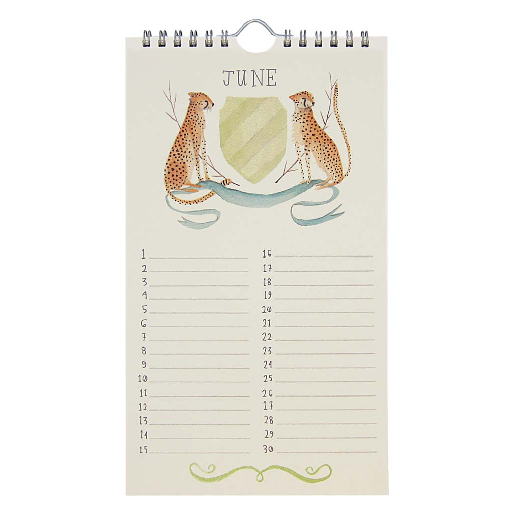 Birthday Calendar
