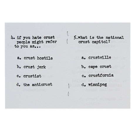 Crust Test