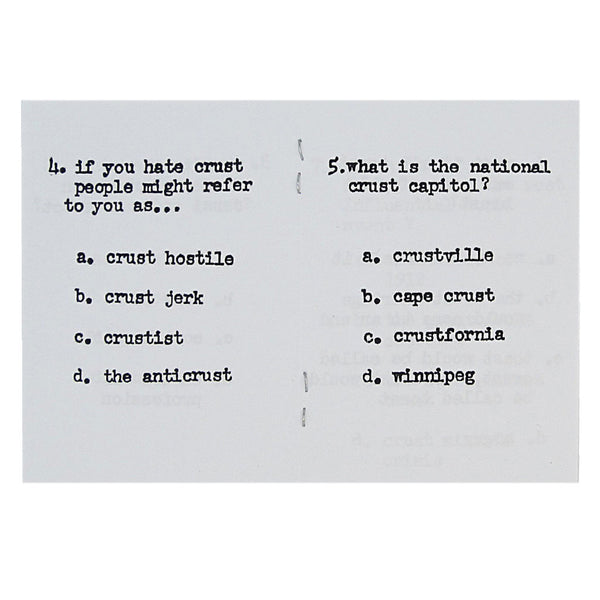 Crust Test – The Regional Assembly of Text