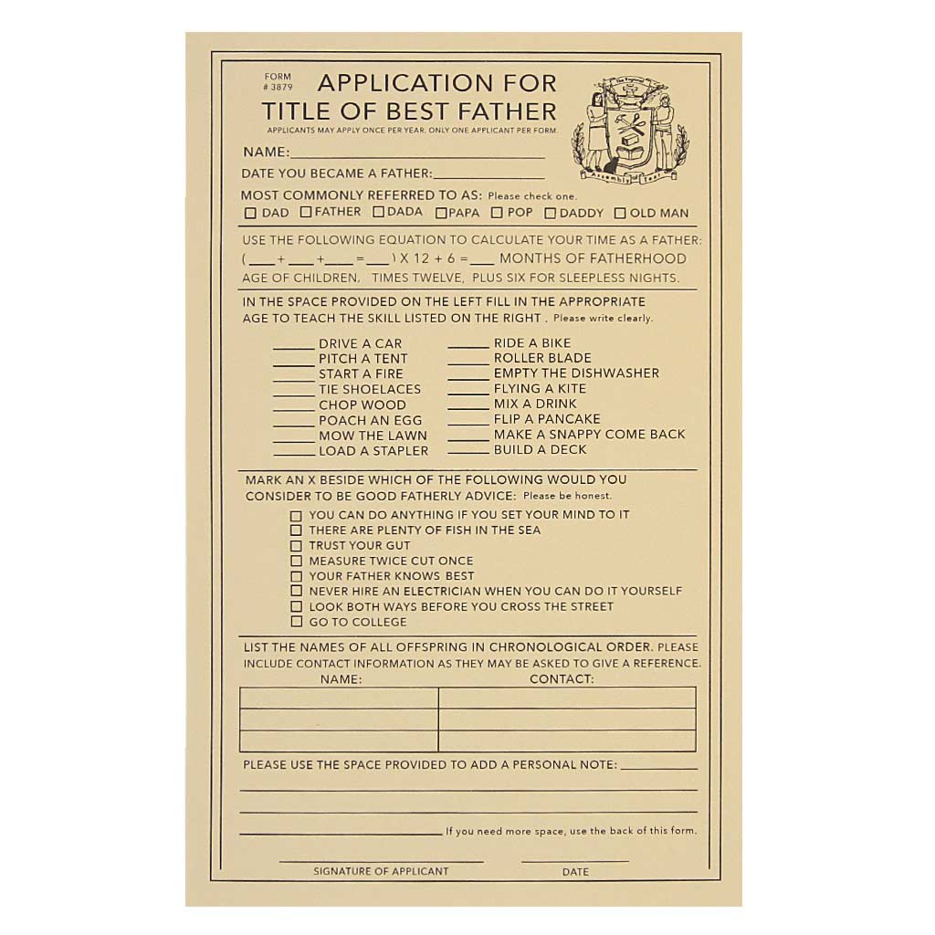 Father's Day Application