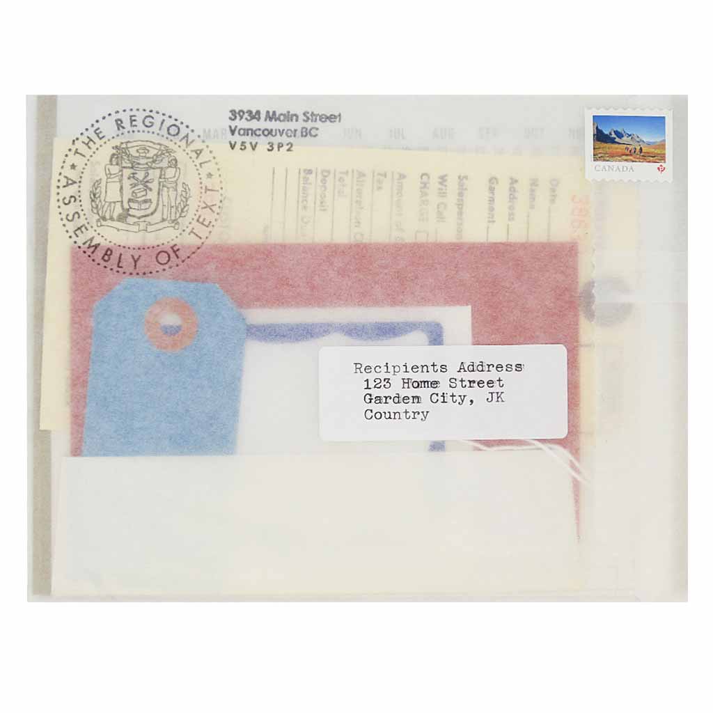 One Year Subscription:  Join our Stationery a Month Club and receive, by mail, supplies and inspiration to write one heartfelt letter per month for twelve consecutive months.