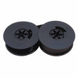 This is a Universal Typewriter Ribbon that fits most manual typewriters. Measure your spools, and if they are 2" in diametre, you are in luck. Dust off that old machine and start your novel. These spools have black ink only.
