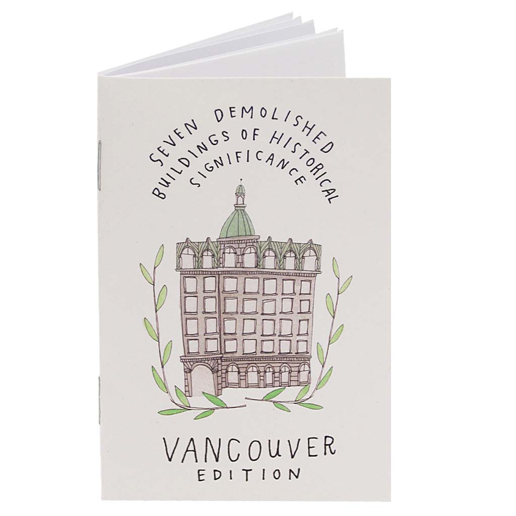 A passion for architecture and historical fiction come together in this very informative book. Drawings and questionable history of some important Vancouver BC historic buildings.The author takes an interesting approach relying on their imagination rather than research.