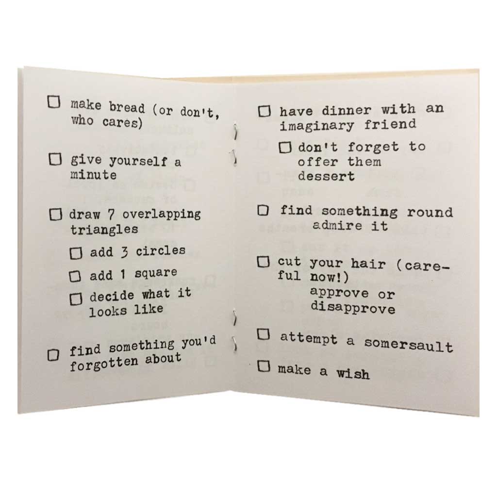 Isolated at home and feeling lost? Complete these 176 things 'to do' by checking boxes on tasks completed to give yourself a sense of accomplishment during these uncertain times. 