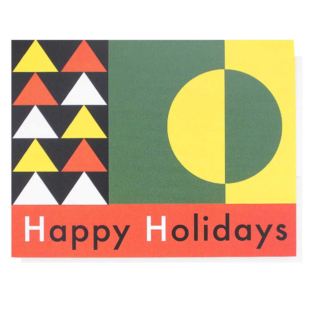 Geometric Happy Holidays