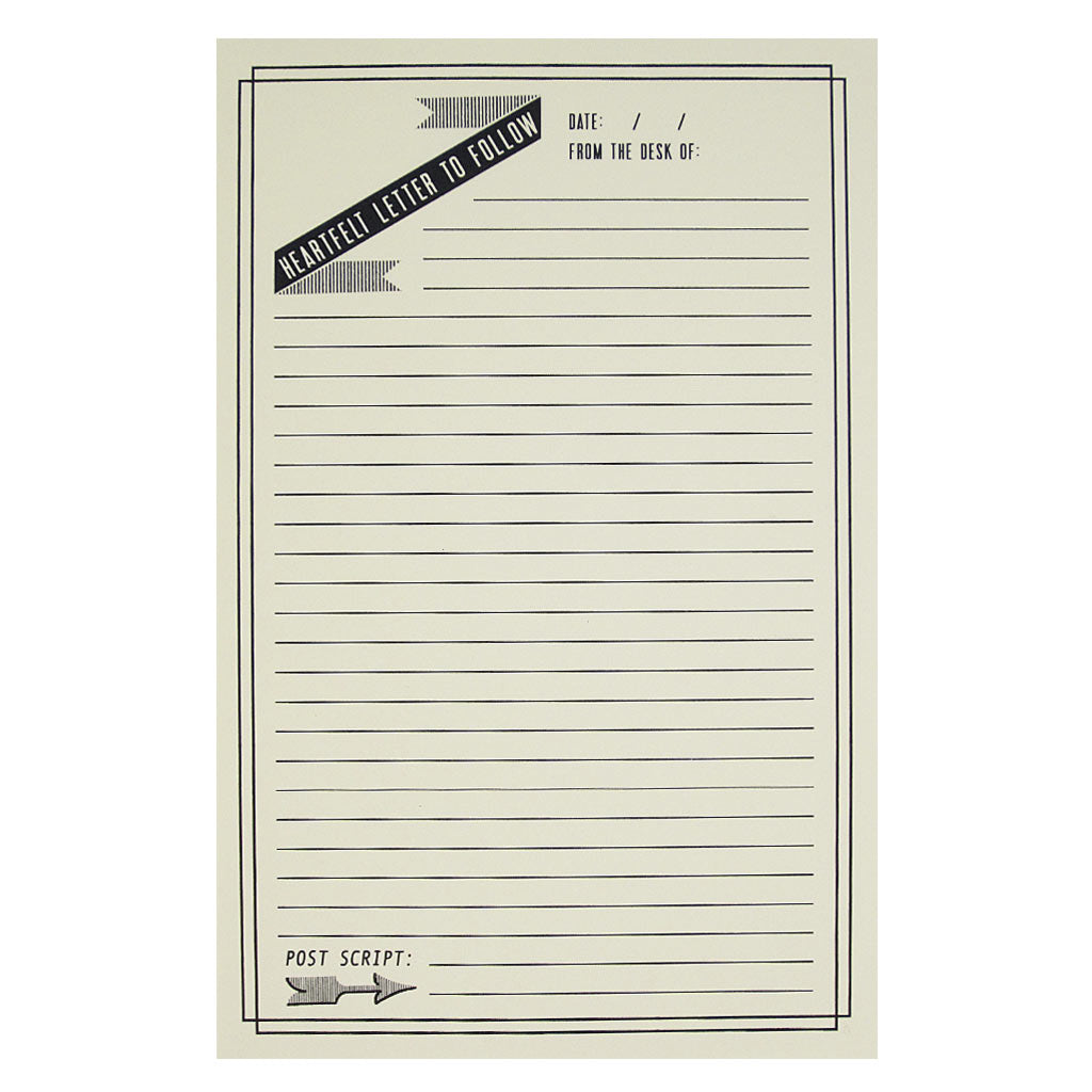 This stationery set comes with 12 identical soft white, single sided lined pieces of paper and 6 curry yellow envelopes. Paper folds in half to fit inside the 4 ¼” x 5 ½” envelopes.