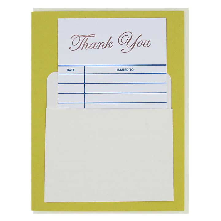 Library Thank You