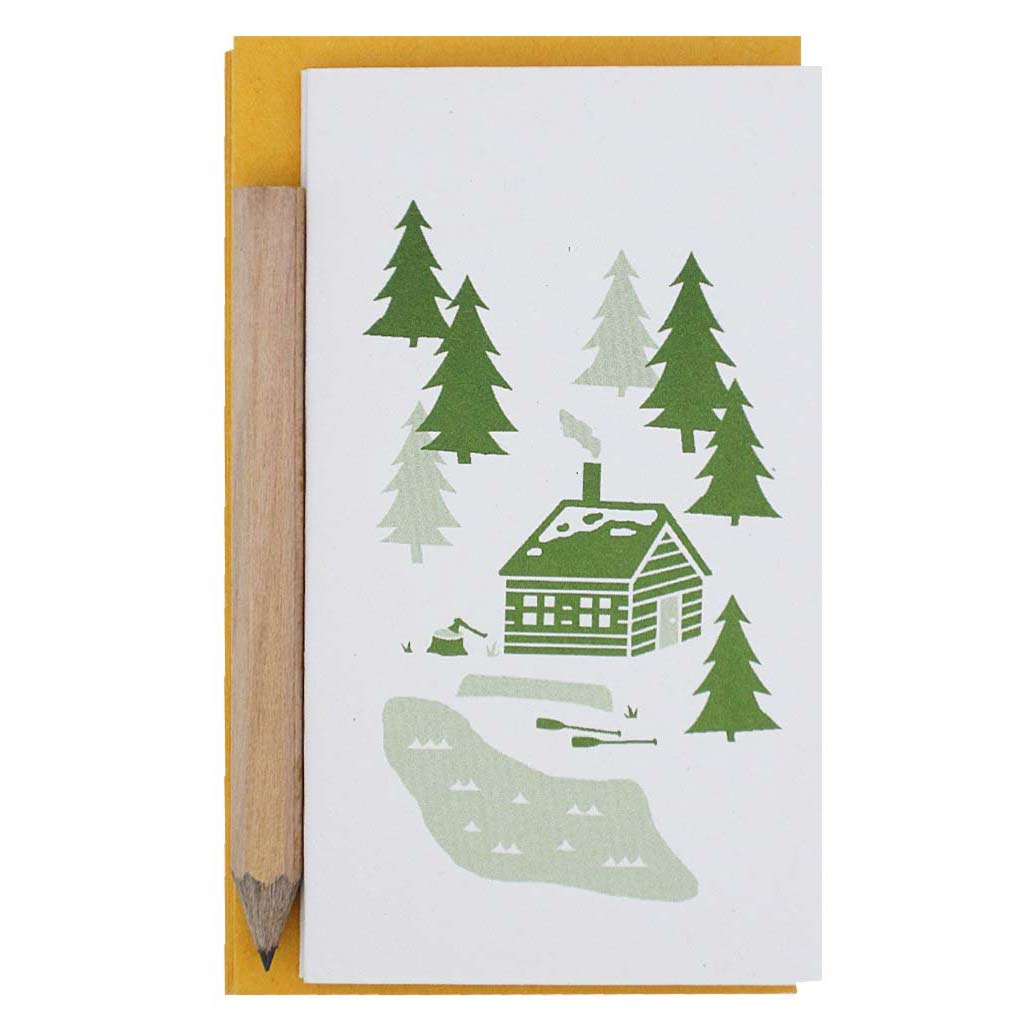 Set of 6 Mini Cabins
